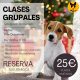 Cartel info clases grupales diciembre